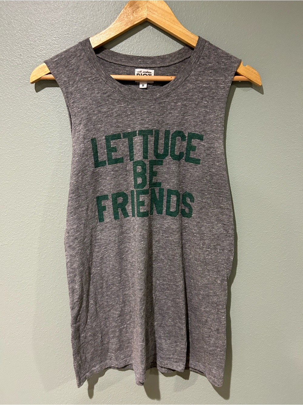 Sub_Urban Riot Heather Gray V-Neck Tee